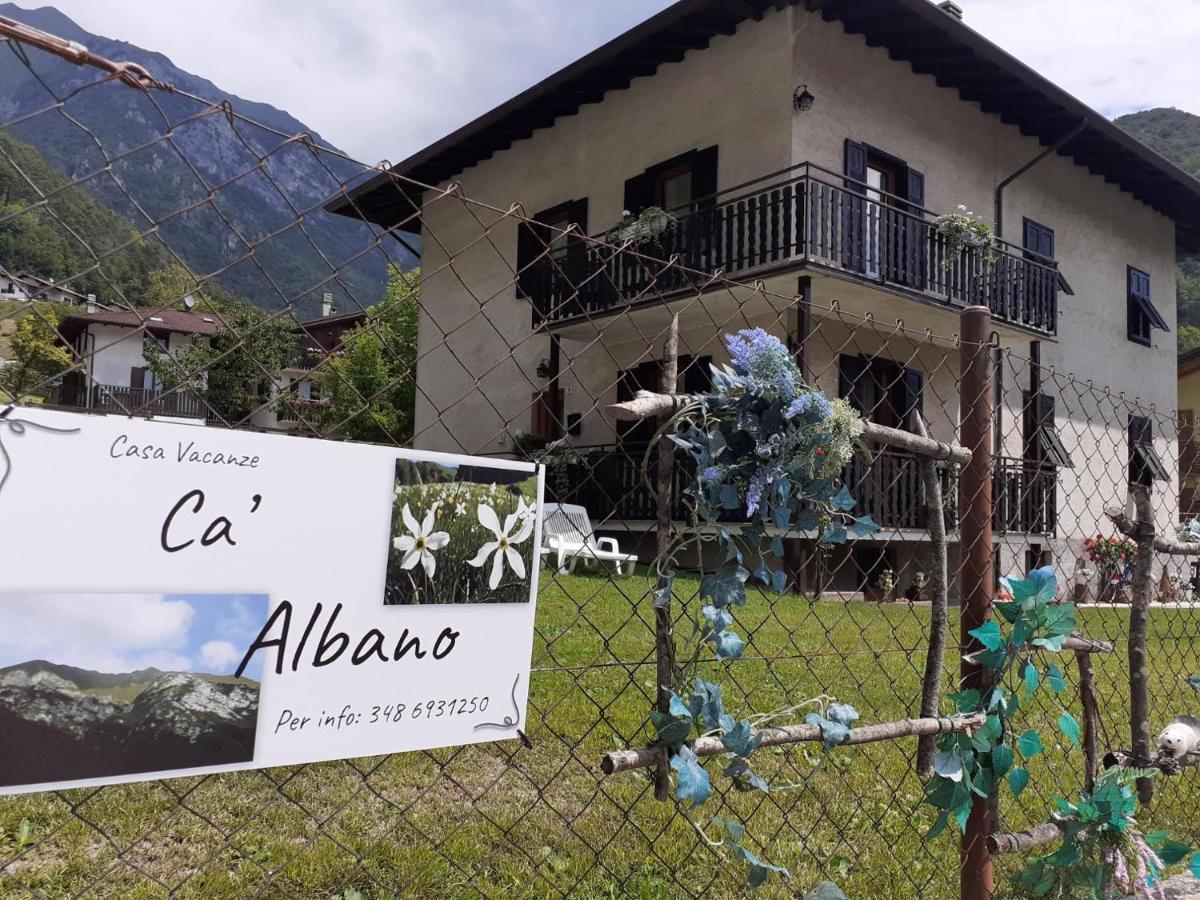Ferienwohnung Ca' Albano Mezzolago Exterior foto